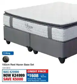 OK Furniture Rest Haven Base Set offer