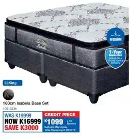 OK Furniture Isabela Base Set offer