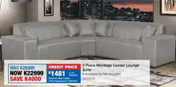 OK Furniture Montego Corner Lounge Suite offer