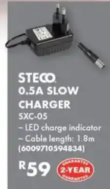 Steco 0.5A Slow Charger