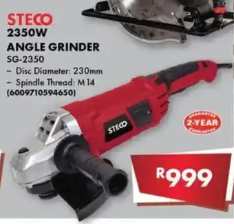 Steco 2350w angle grinder
