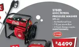 Build It Steco 65cc petrol pressure washer offer