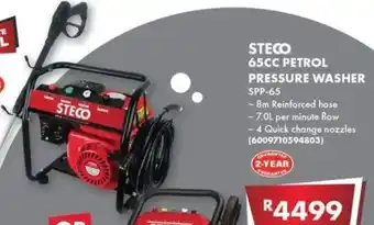 Build It Steco 65cc petrol pressure washer offer
