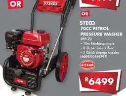 Build It Steco 70cc petrol pressure washer offer