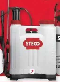 Build It Steco back-pack sprayer offer