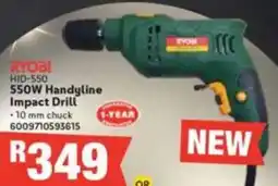 Build It Ryobi 550W Handyline Impact Drill offer