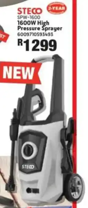 Steco 1600w High Pressure Sprayer