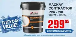 Cashbuild Mackay contractor pva offer