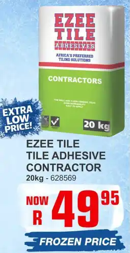 Cashbuild Ezee tile tile adhesive contractor offer