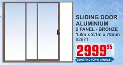 Cashbuild Sliding door aluminium offer