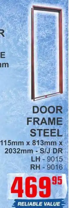 Door frame steel
