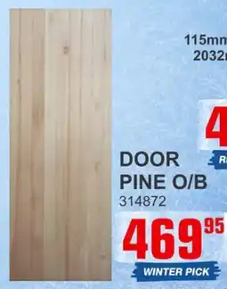 Cashbuild Door pine o/b offer