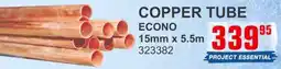 Cashbuild Copper tube econo offer