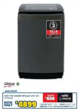 Russells Univa top loader metallic offer