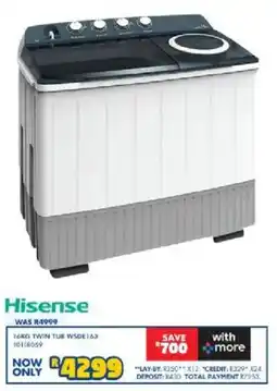 Russells Hisense twin tub offer