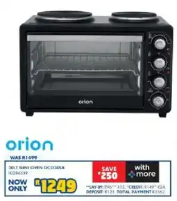 Russells Orion mini oven offer
