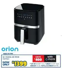 Russells Orion digital air fryer offer