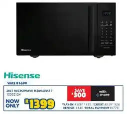 Russells Hisense Microwave offer