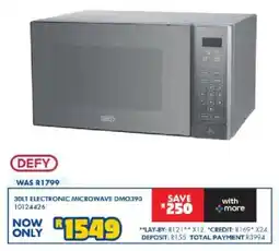 Russells Defy electronic microwave offer