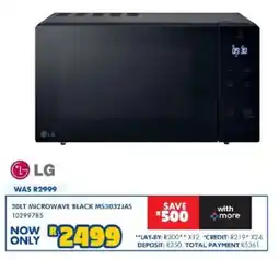 Russells LG microwave black offer