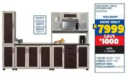 Russells Greyston kitchen unit offer