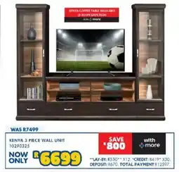Russells Kenya wall unit offer