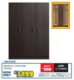 Russells Brooklyn 3 door robe offer