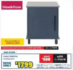 Russells Steel&Rose Caraz Pedestal offer
