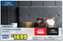 Russells Lea queen headboard offer
