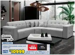 Russells Larissa corner lounge suite offer