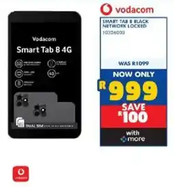 Russells Vodacom Smart Tab 8 4G Black Network Locked offer