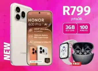 Vodacom Honor 600 Pro AI offer