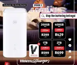 Vodacom Vodacom 5G Home Router 200GB offer