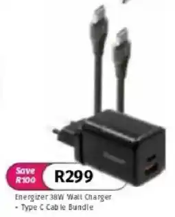 Vodacom Energizer 38W Wall Charger offer
