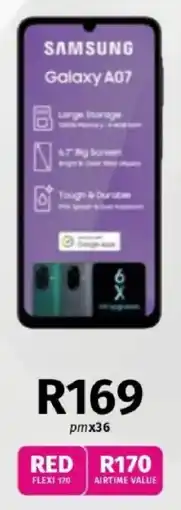Vodacom Samsung Galaxy A07 offer