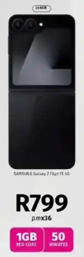Vodacom Samsung Galaxy Z Flip7 FE 5G offer