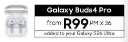 Vodacom Samsung Galaxy Buds4 Pro offer