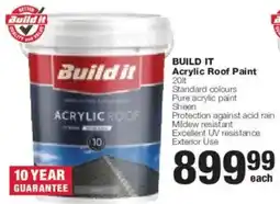 Build It Build it Acrylic Roof Paint offer