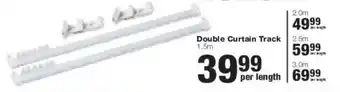 Build It Double Curtain Track offer