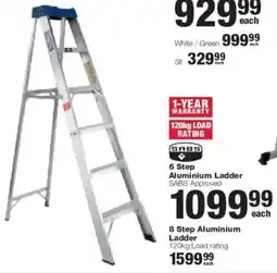 Build It 6 Step Aluminium Ladder offer