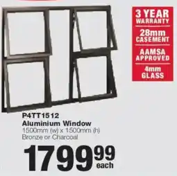 Build It P4TT1512 Aluminium Window offer