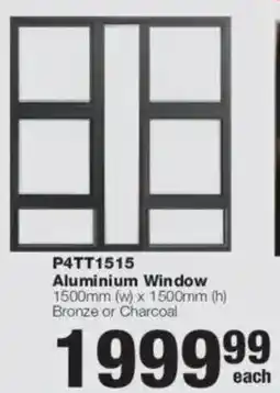 Build It P4TT1515 Aluminium Window offer