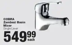 Build It Cobra Zambezi Basin Mixer offer