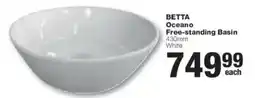 Build It Betta Oceano Free-standing Basin offer