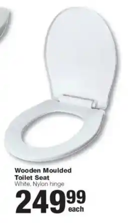 Build It Wooden Moulded Toilet Seat offer