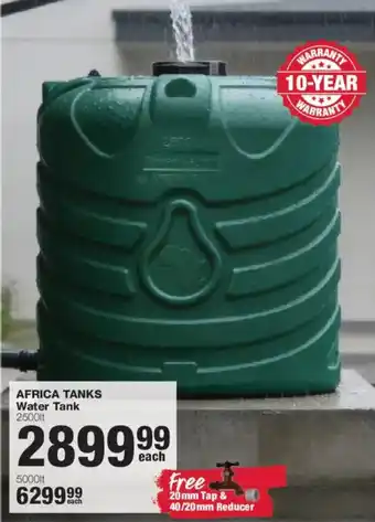Africa Tanks Water Tank