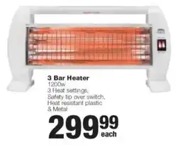 Build It 3 Bar Heater offer
