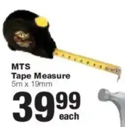 Build It MTS Tape Measure offer