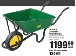 Build It Lasher Concrete Wheelbarrow offer