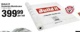 Build It Build it Undertile Membrane offer